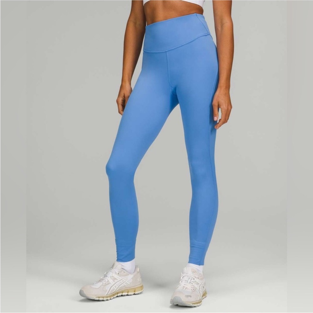 Lululemon Base Pace High-Rise Running Tight 28" *Brushed Nulux | Blue Nile Sz 2